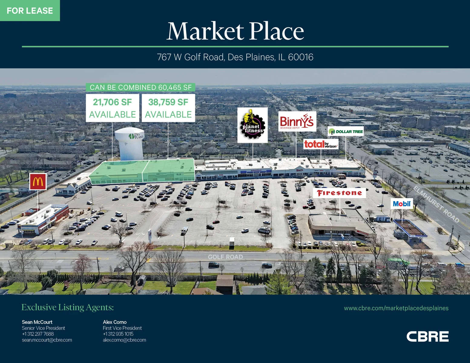 Market Place Shopping Center — Lease in Des Plaines, IL, photo 1 of 5