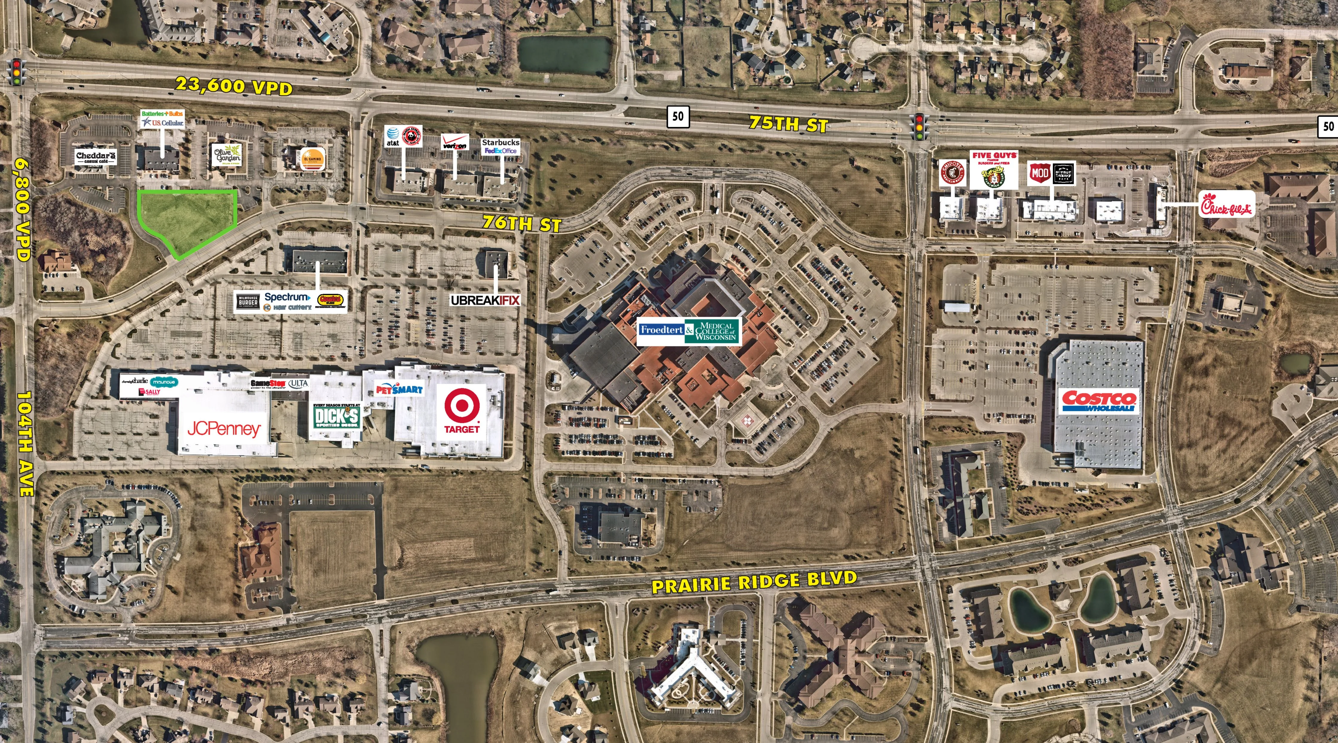 Shoppes at Prairie Ridge Outlot — Lease in Kenosha, WI, photo 3 of 3