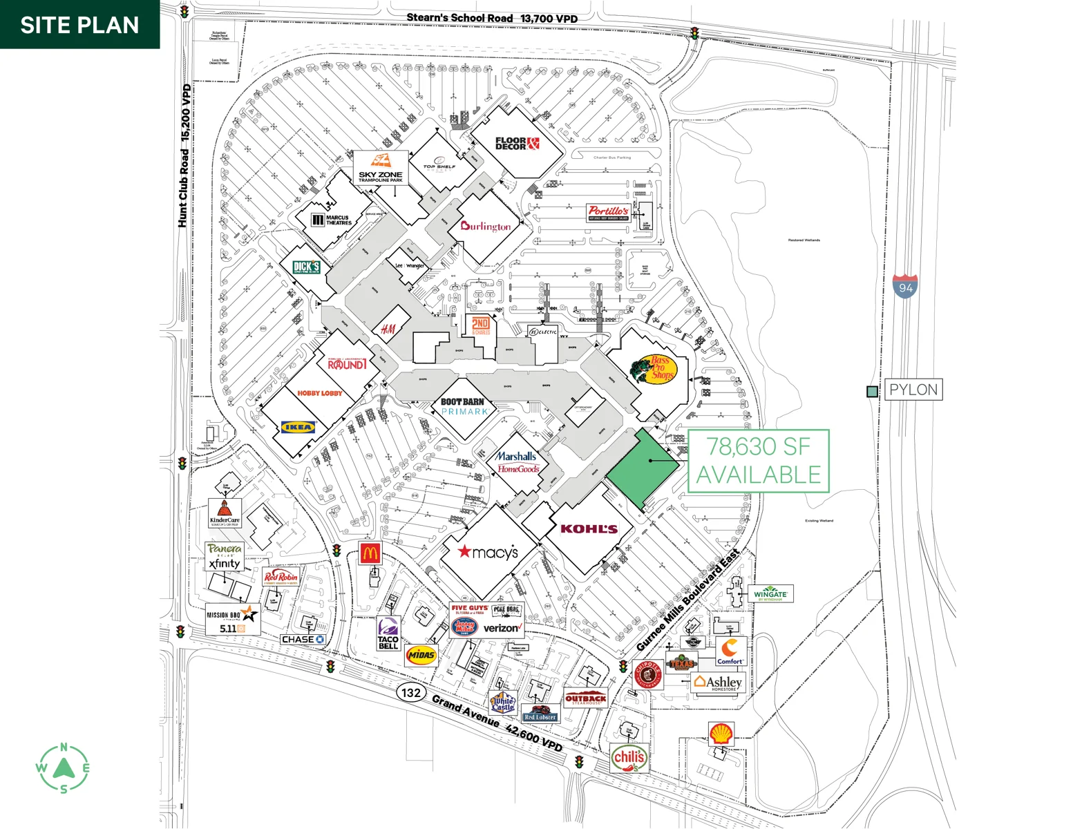 Gurnee Mills 78,630 SF Anchor Opportunity — Lease in Gurnee, IL, photo 5 of 7