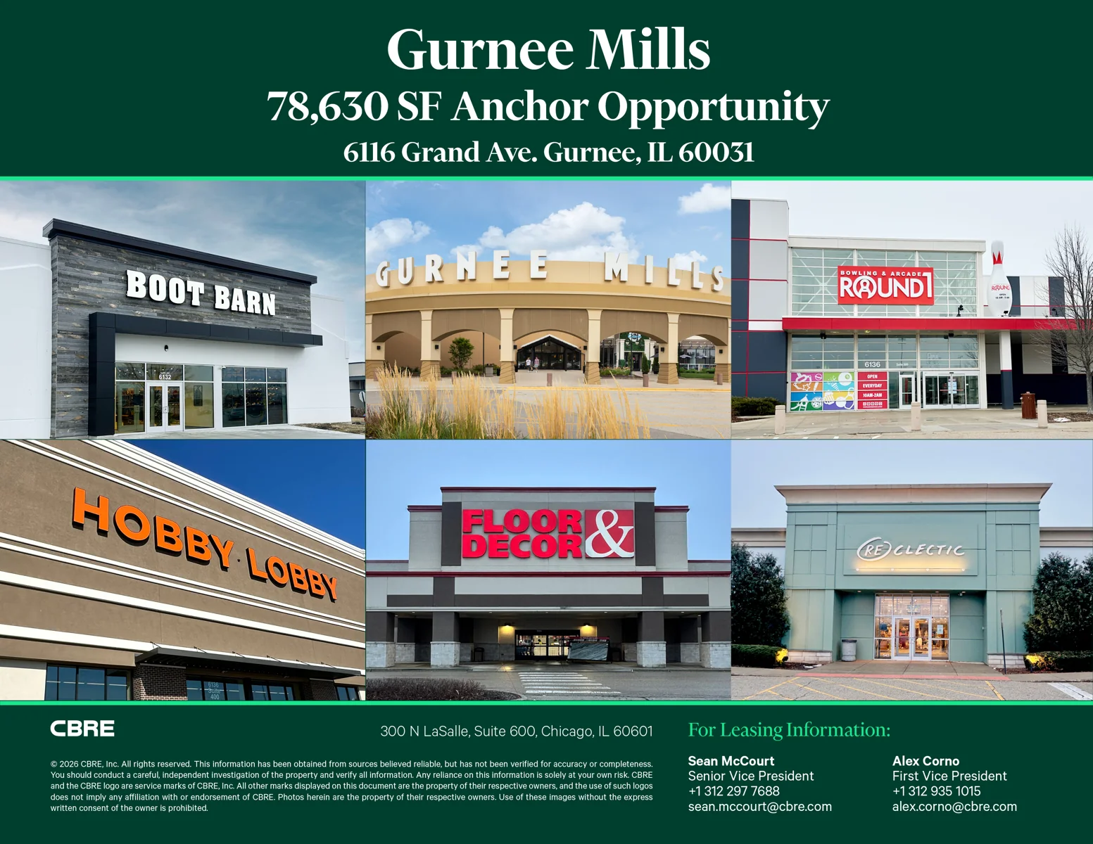 Gurnee Mills 78,630 SF Anchor Opportunity — Lease in Gurnee, IL, photo 7 of 7