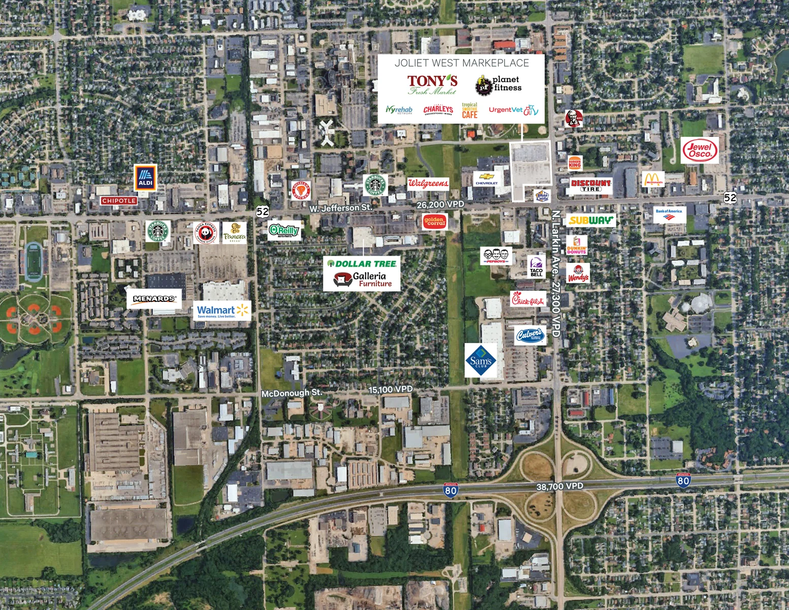 Joliet West Marketplace — Lease in Joliet, IL, photo 3 of 5