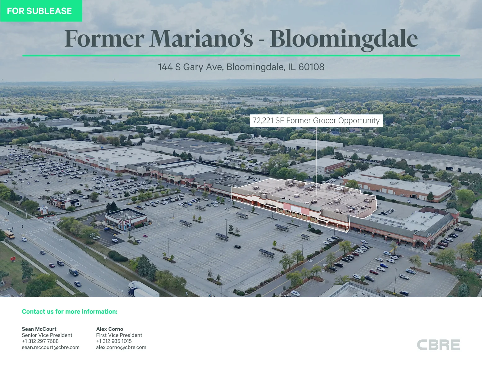 Former Mariano’s - Bloomingdale - retail in Bloomingdale, IL