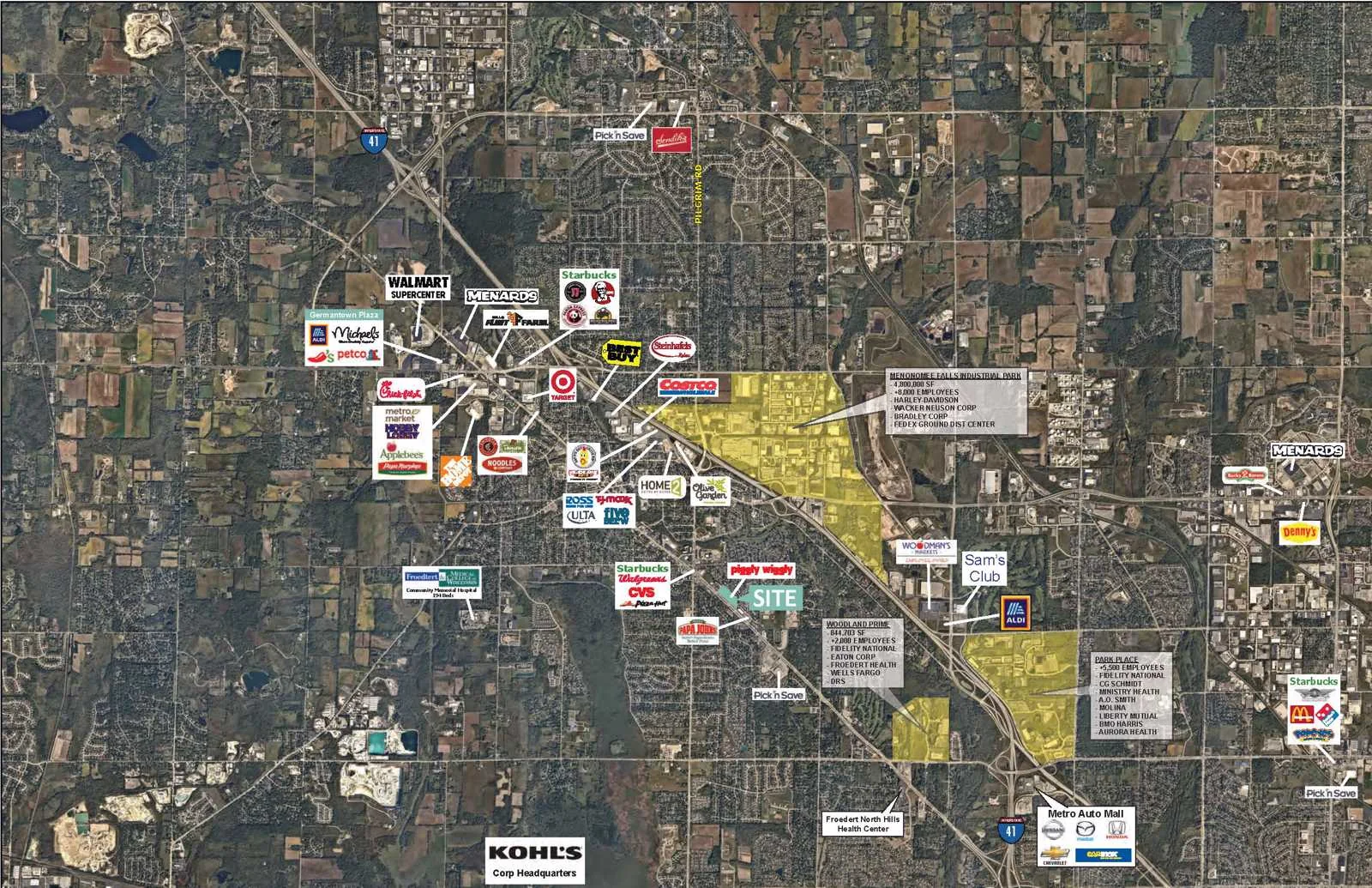 Falls Plaza — Lease in Menomonee Falls, WI, photo 3 of 3