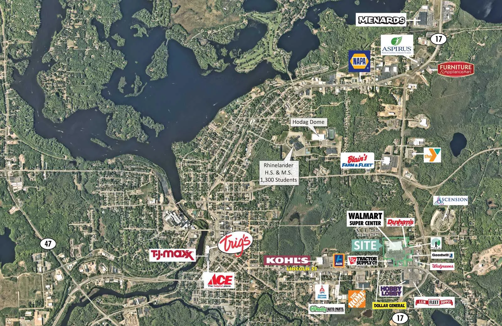 Lincoln Plaza Shops — Lease in Rhinelander, WI, photo 4 of 4