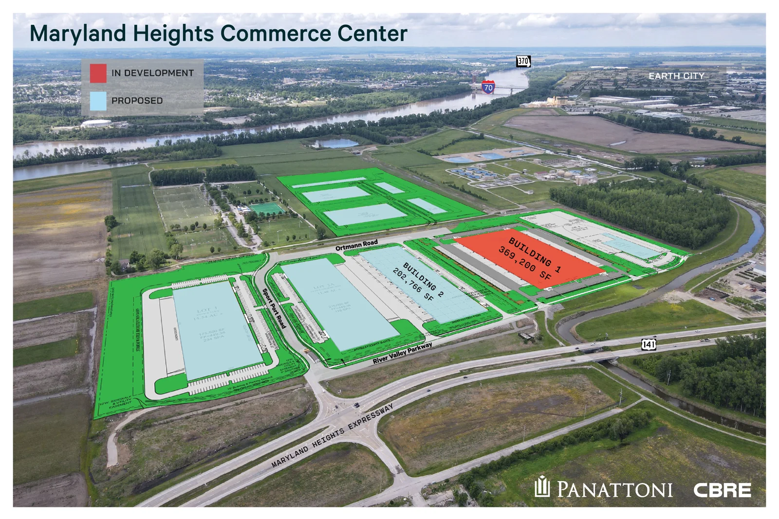Maryland Heights Commerce Center - Building 2 — Lease in Maryland Heights, MO, photo 2 of 2