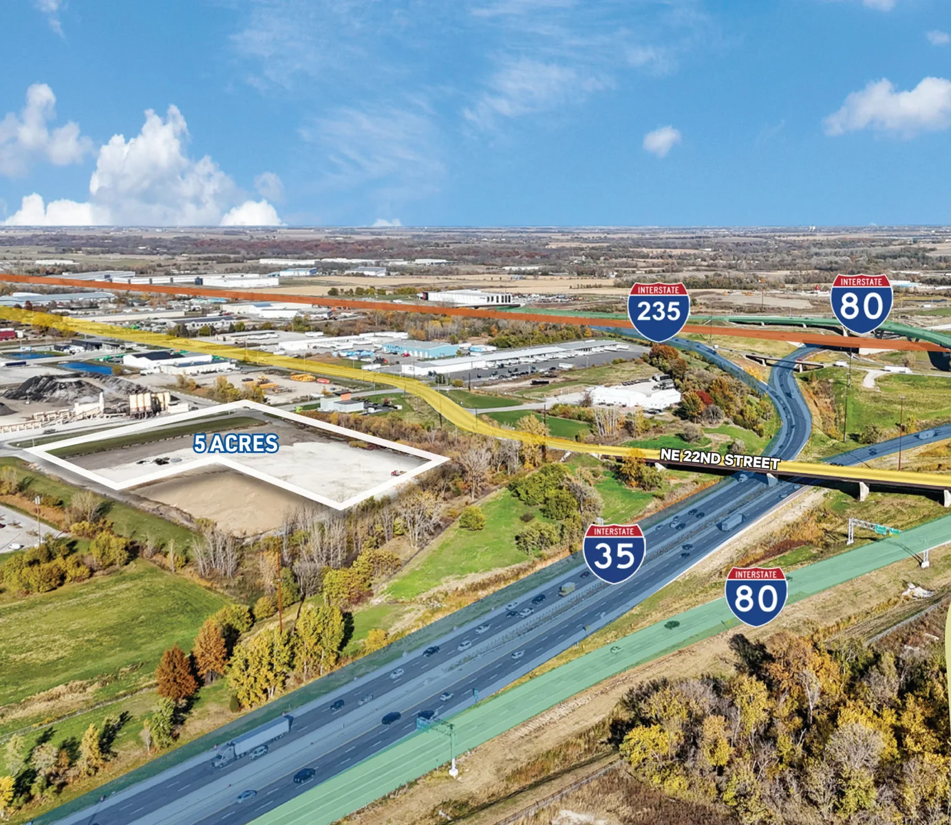 Outdoor Storage — Lease in Des Moines, IA, photo 1 of 3