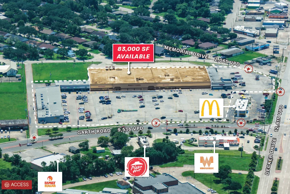 Decker Square - retail in Baytown, TX