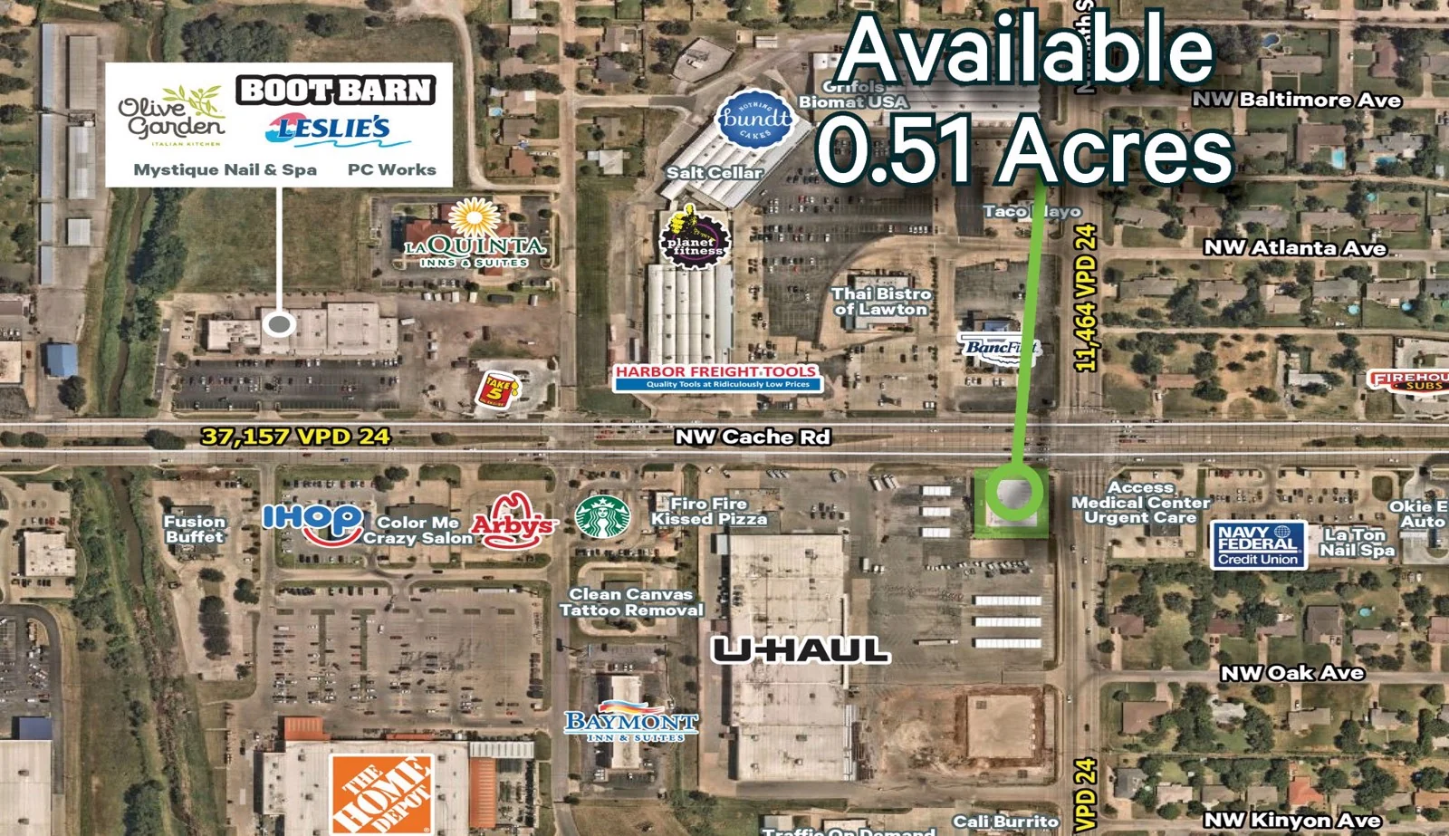 Retail in Lawton, OK — Lease in Lawton, OK, photo 1 of 6
