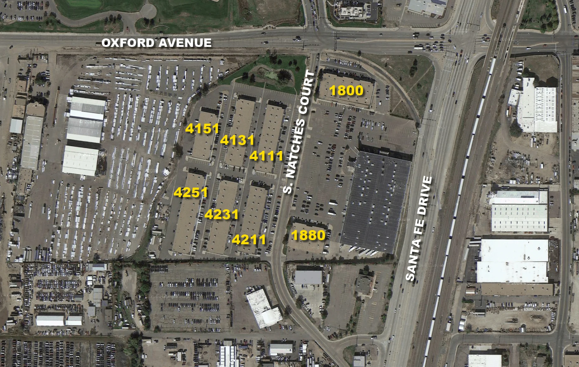 Oxford/Santa Fe Business Park — Lease in Englewood, CO, photo 1 of 2