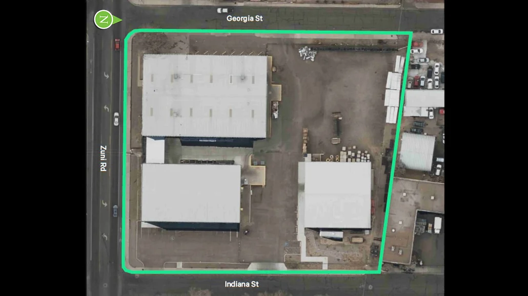 Three Building Industrial Property with Yard — Lease in Albuquerque, NM, photo 1 of 7