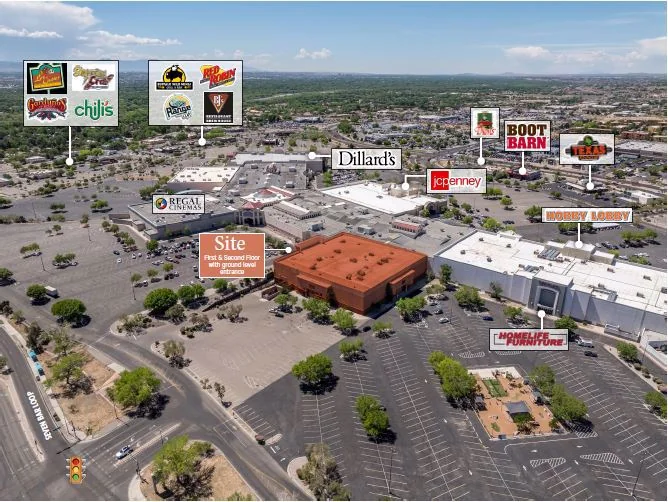 Cottonwood Mall Retail Anchor or Office/Flex Space — Lease in Albuquerque, NM, photo 1 of 1