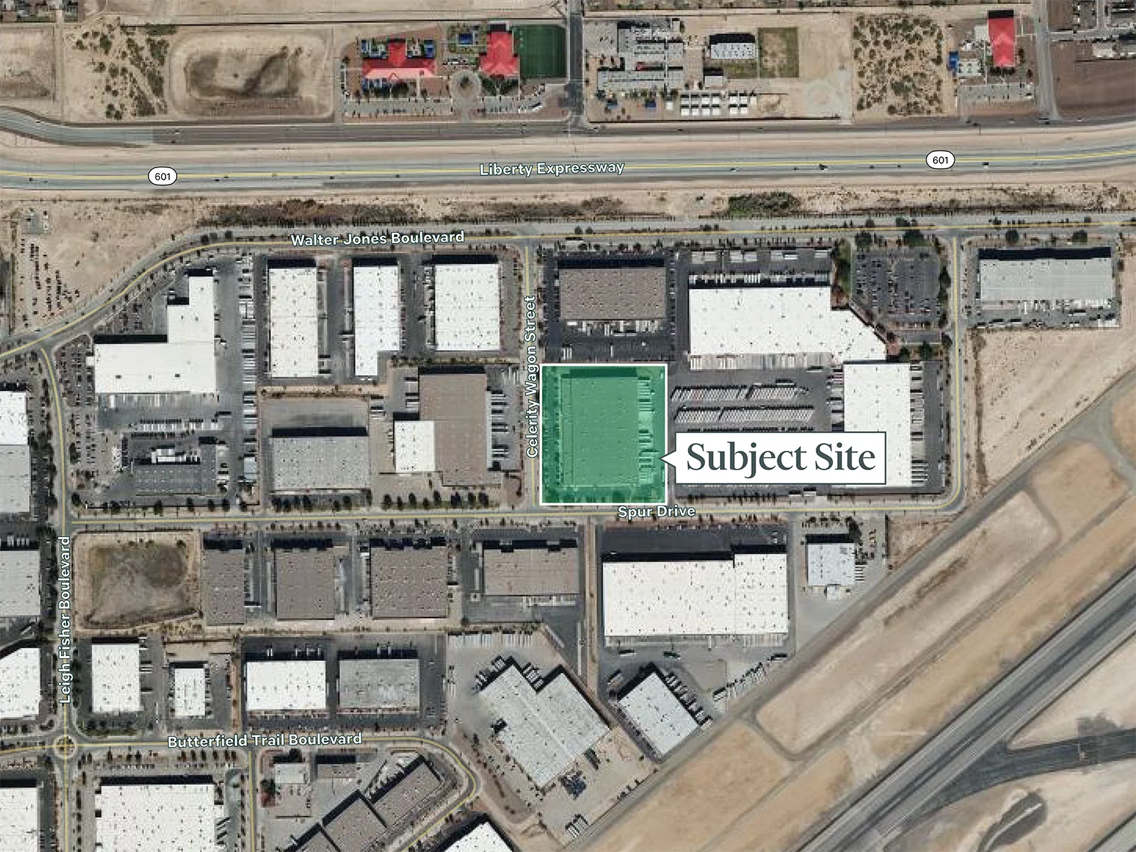 Butterfield Trail Industrial Park: Warehouse /… — Lease in El Paso, TX, photo 2 of 3