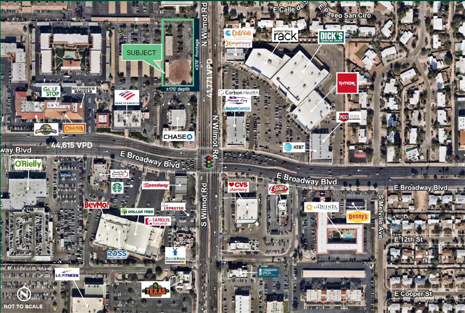 Retail, Hotel, Office Site for Ground Lease or Build-to-Suit