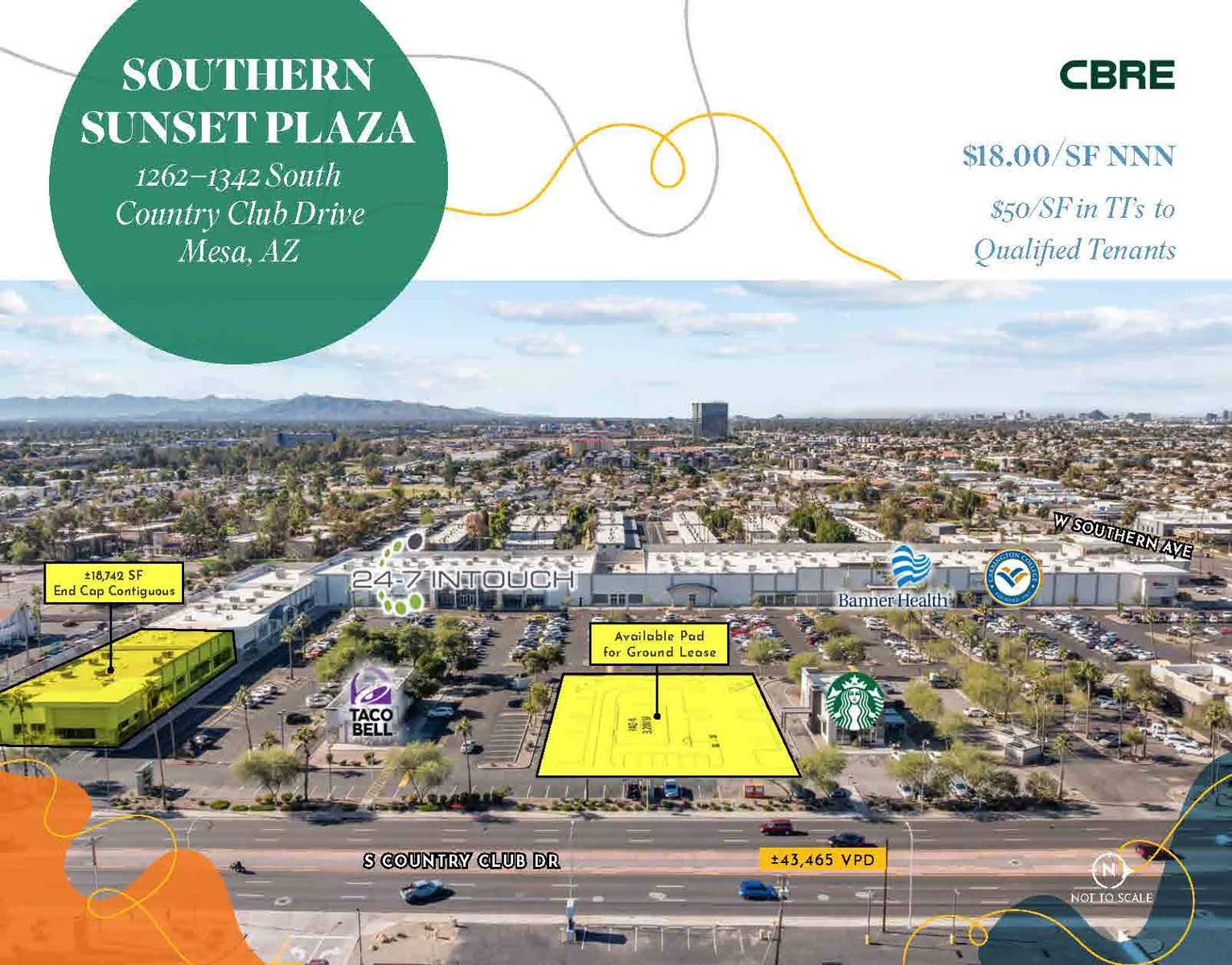Southern Sunset Plaza — Lease in Mesa, AZ, photo 1 of 6