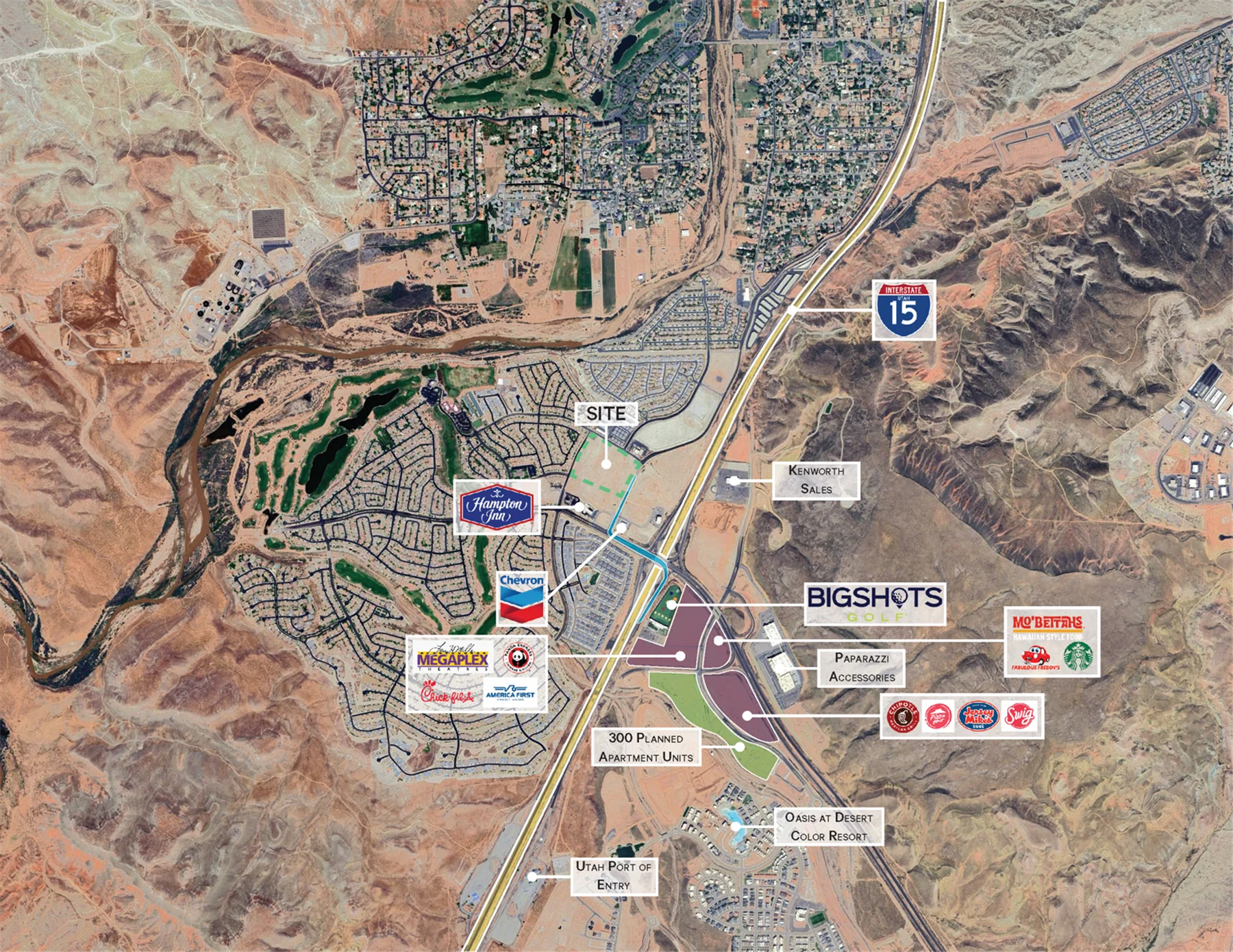 Smith's Anchored Pad Sites — Lease in St. George, UT, photo 1 of 1