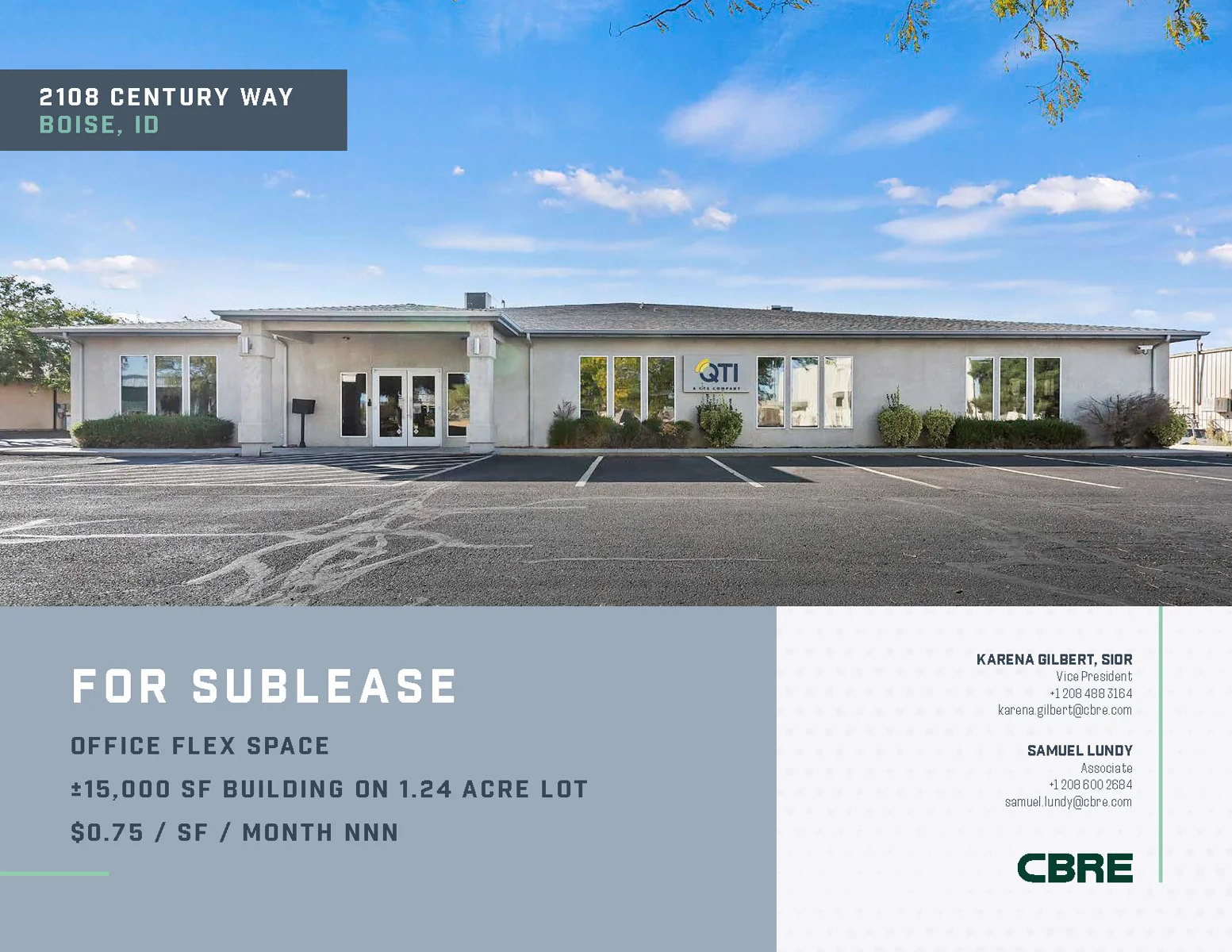 2108 Century Way — Lease in Boise, ID, photo 1 of 8