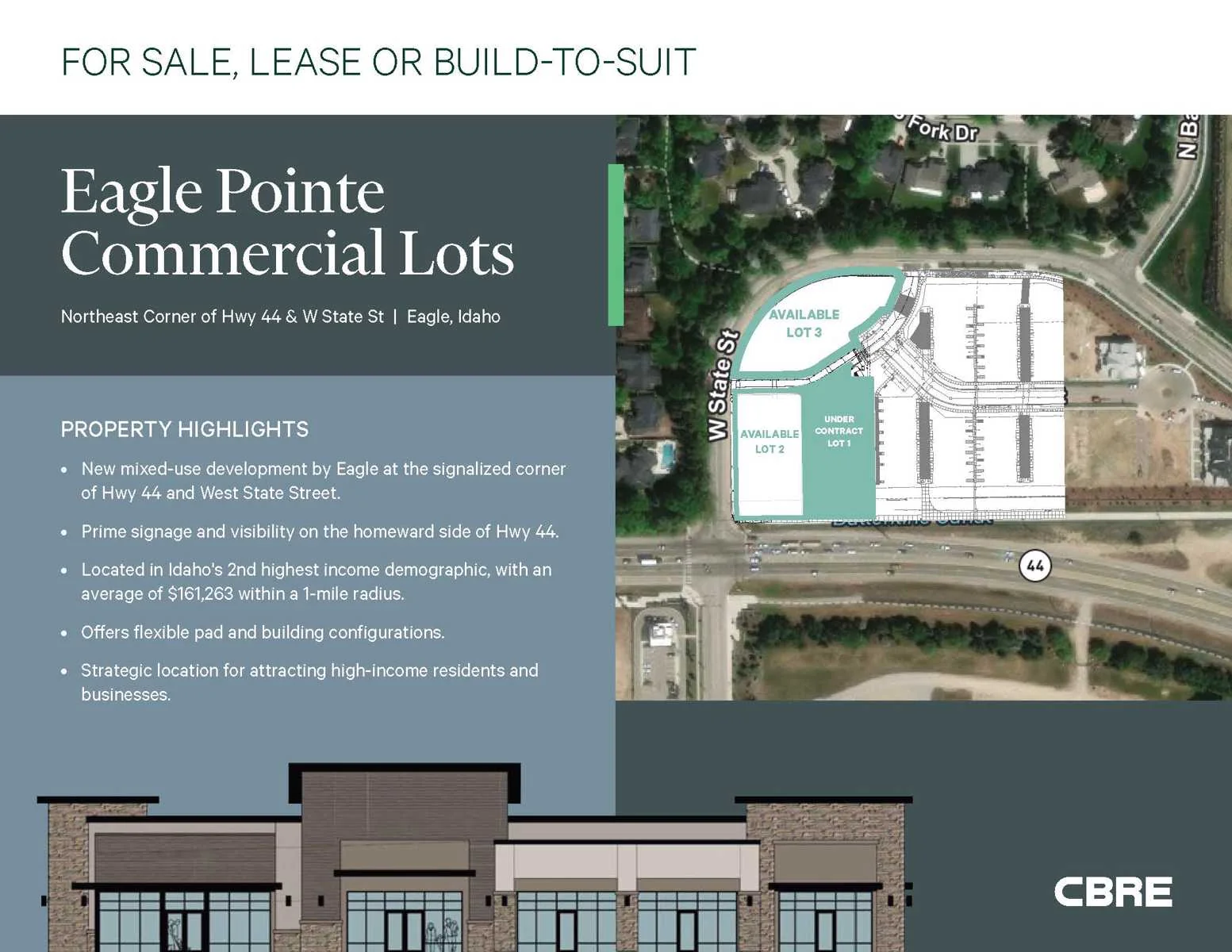 Retail Spaces in Prime Eagle Pointe Location — Lease in Eagle, ID, photo 1 of 4