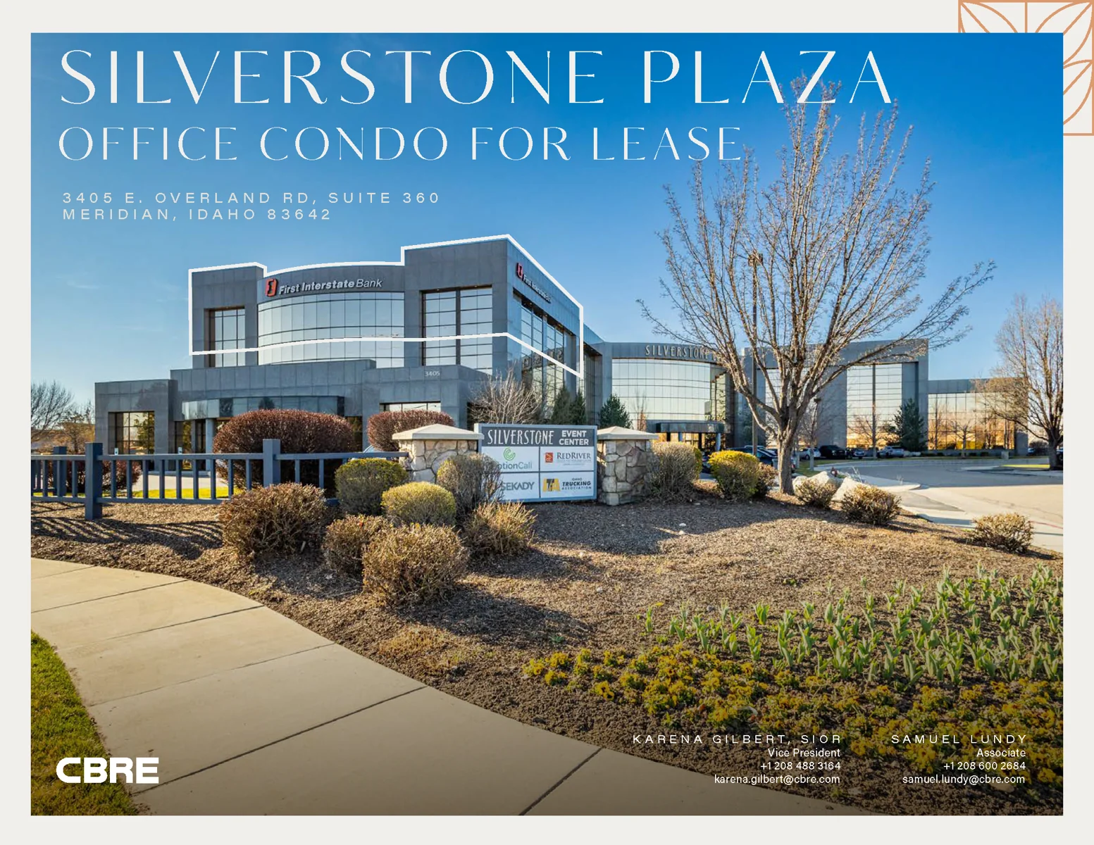 Silverstone Plaza | Office Condo — Lease in Meridian, ID, photo 1 of 5