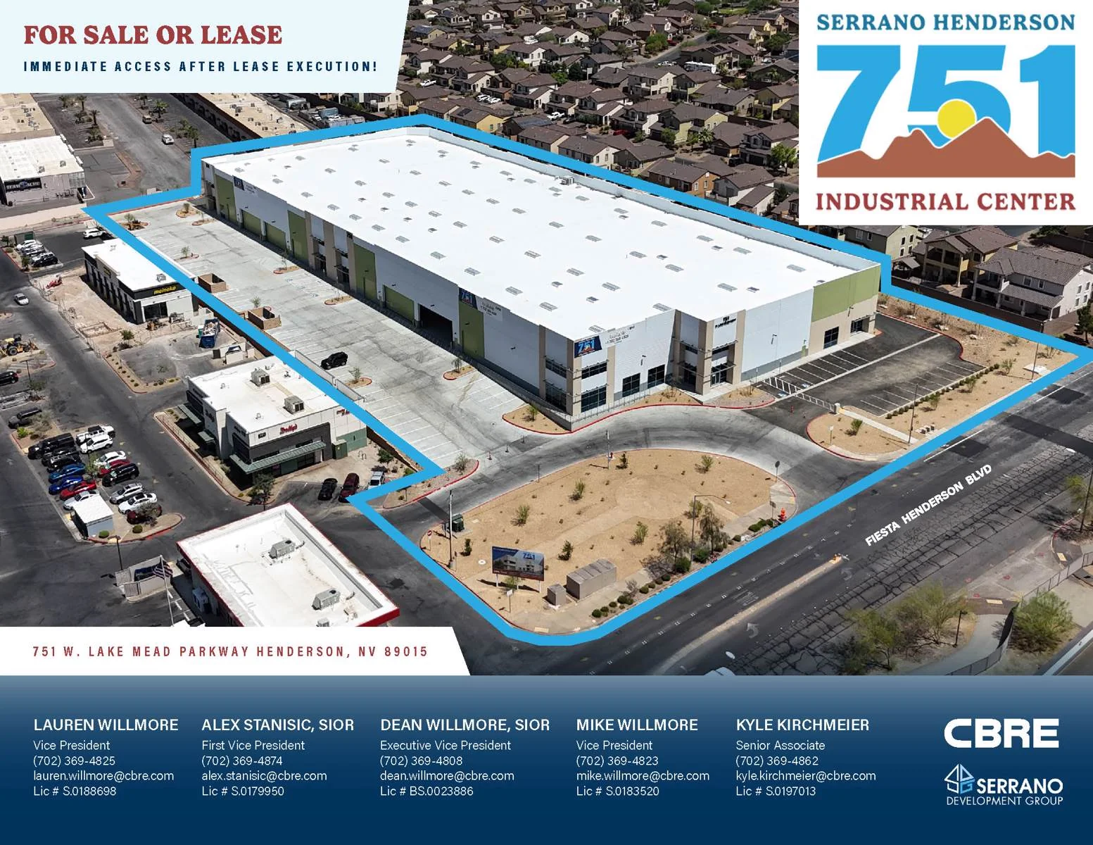 Serrano Henderson 751 Industrial Center — Lease in Henderson, NV, photo 1 of 5