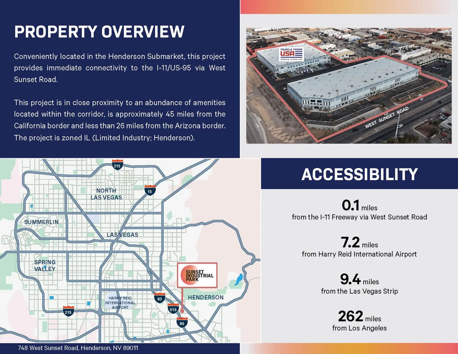 Sunset Industrial Park — Lease in Henderson, NV, photo 3 of 8