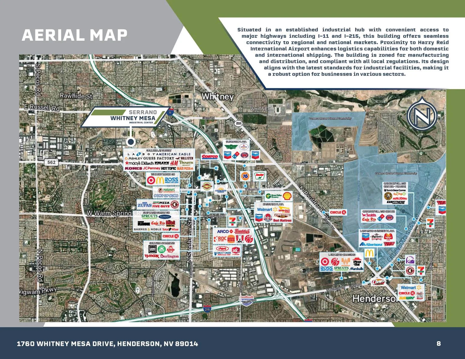 Serrano Whitney Mesa Industrial Center — Lease in Henderson, NV, photo 5 of 5