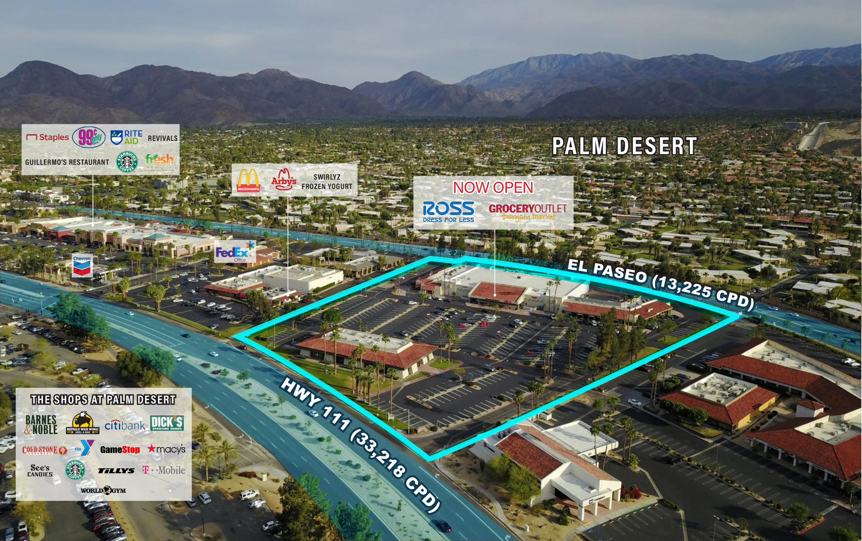 Palms to Pines Shopping Center — Lease in Palm Desert, CA, photo 1 of 1
