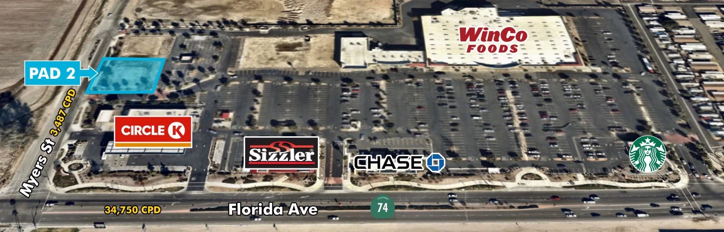 Florida Promenade - Pad 2 — Lease in Hemet, CA, photo 1 of 1