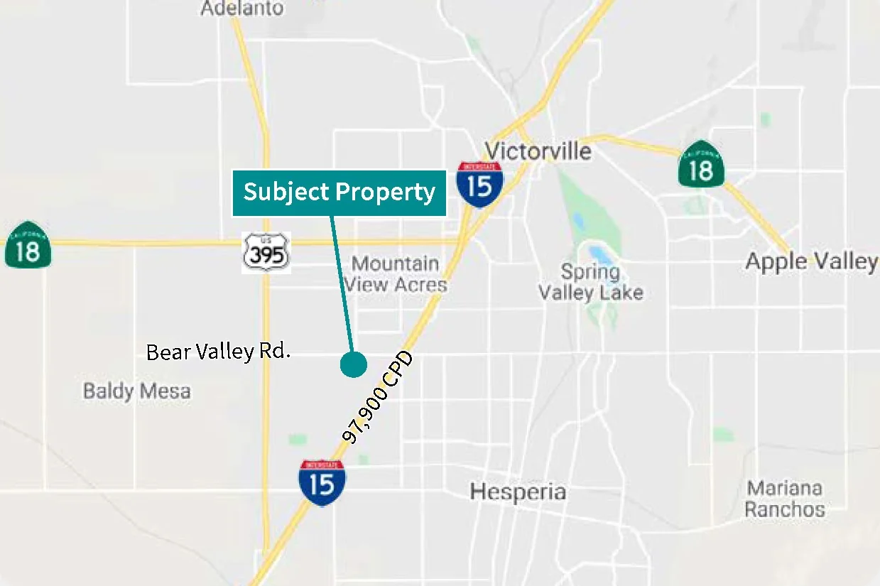 Amethyst Crossing-Victorville-Anchor Space & Retail Pads Available