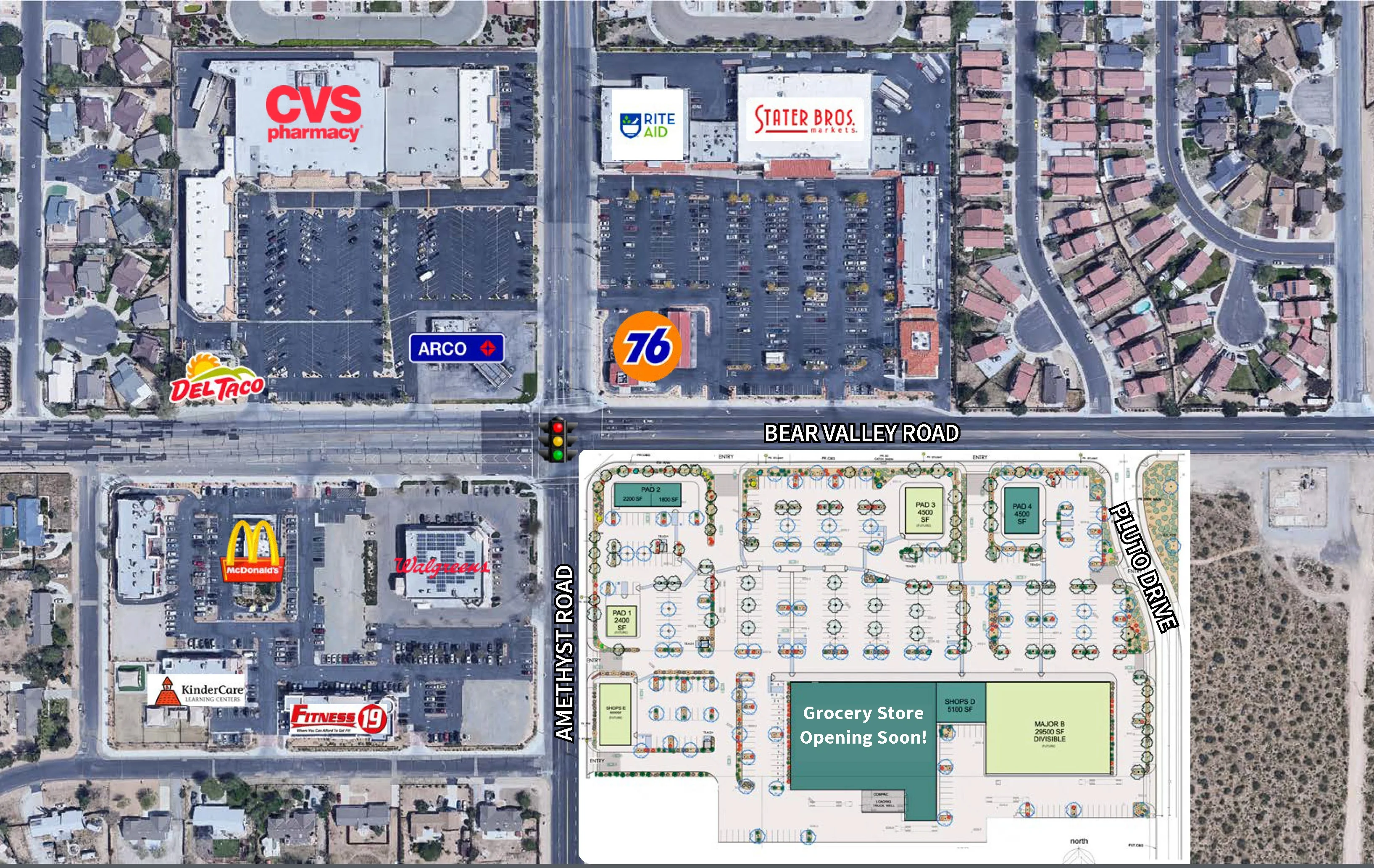 Amethyst Crossing-Victorville-Anchor Space & Retail… — Lease in Victorville, CA, photo 4 of 5