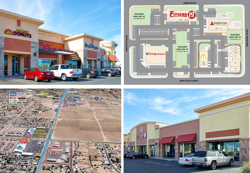 Victorville-Shops at Bear Valley-Ground Lease or BTS-Car Wash Pad & Shop Space