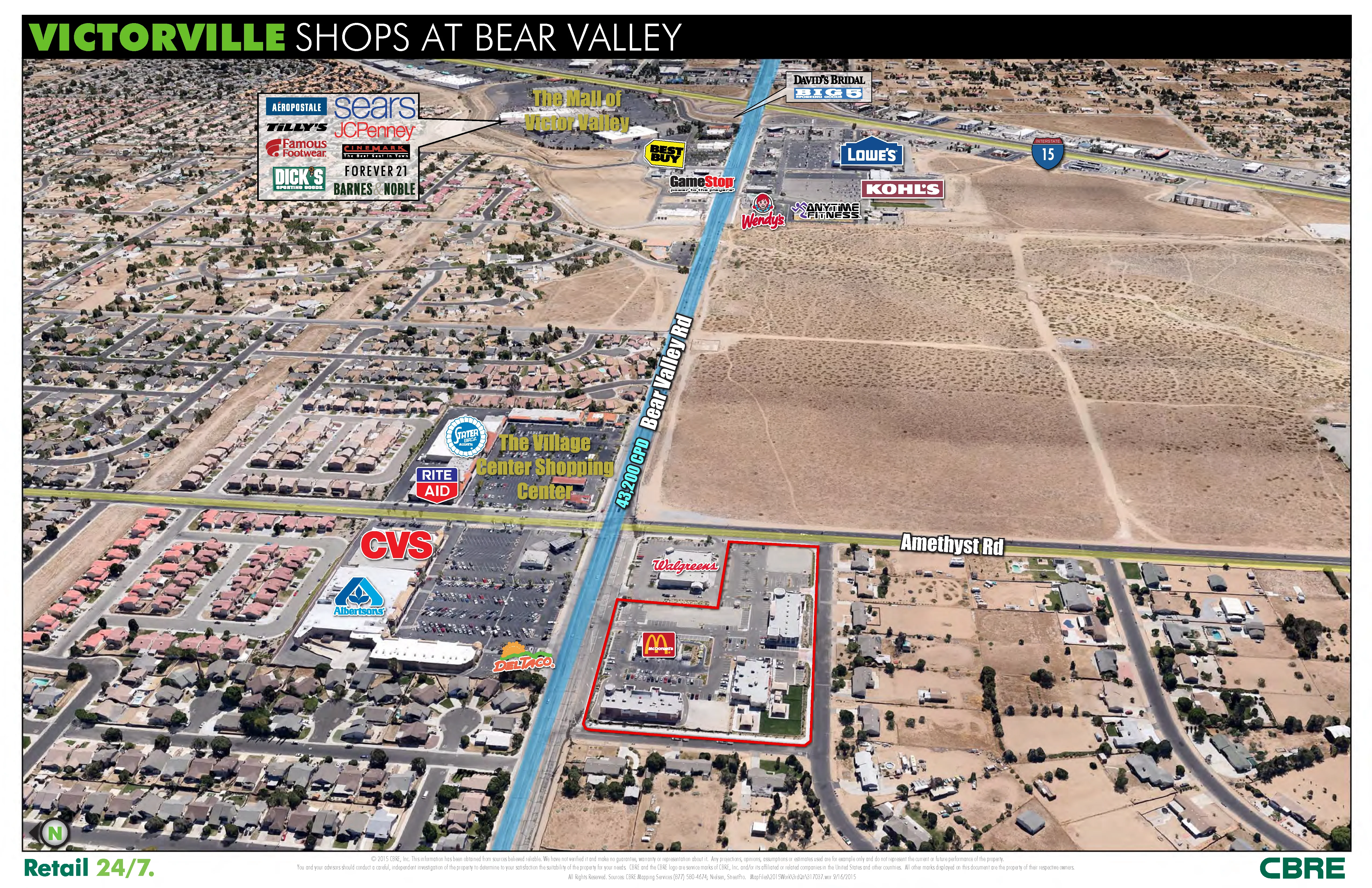Victorville-Shops at Bear Valley-Ground Lease or… — Lease in Victorville, CA, photo 4 of 6