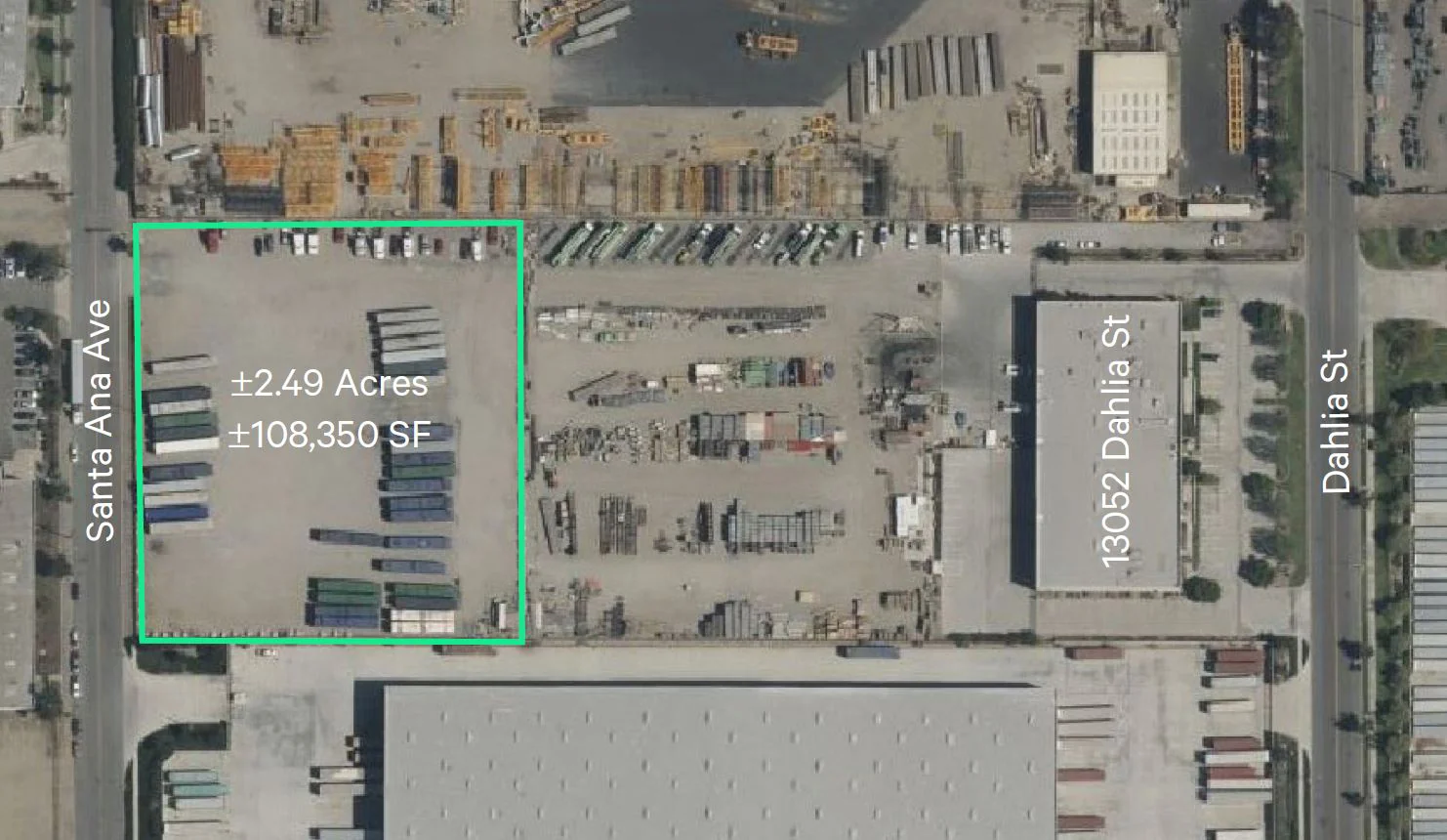 +/- 2.49 Acre Contractor Yard — Lease in Fontana, CA, photo 1 of 1