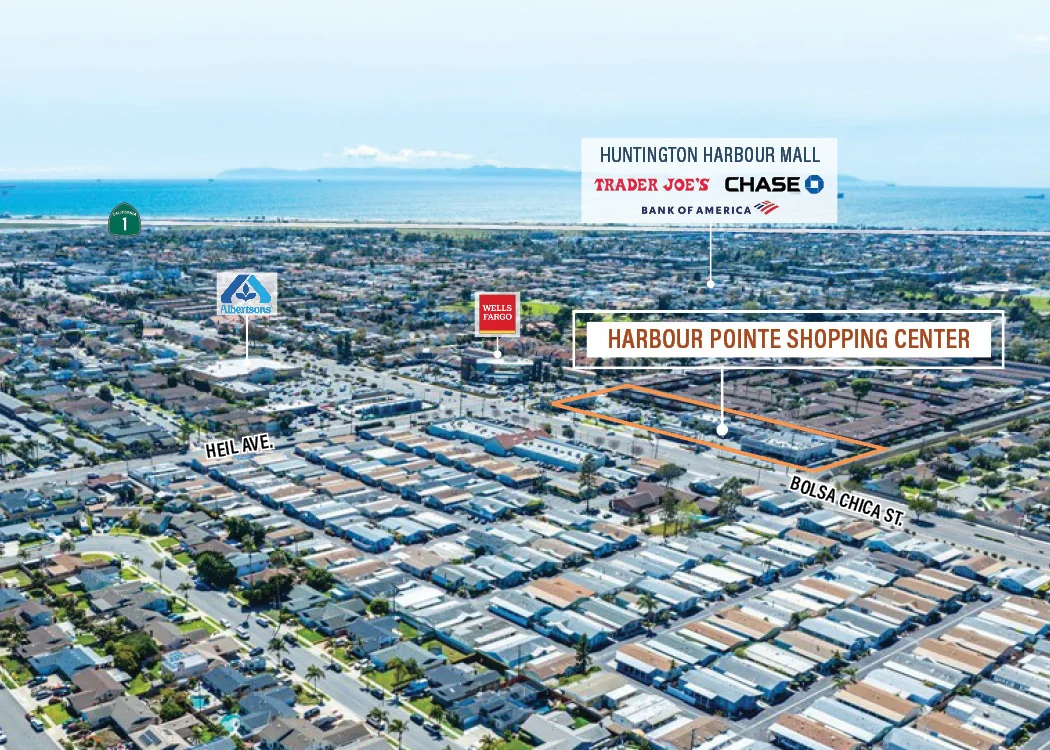 Harbour Pointe Shopping Center - NWC Bolsa Chica & Heil Ave.