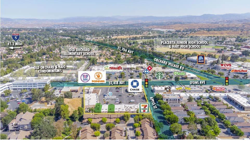 Lyons Station-23404-23434 Lyons Ave-Santa Clarita — Lease in Santa Clarita, CA, photo 1 of 4