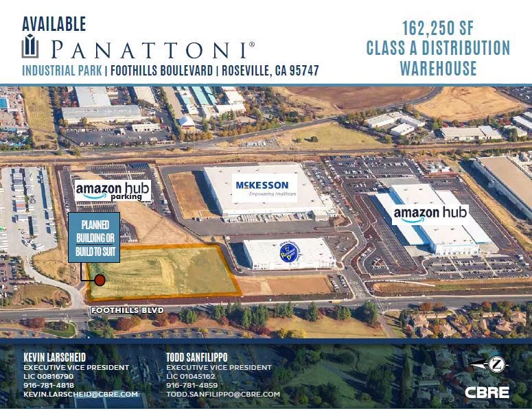 Industrial Park - Roseville | Foothills Boulevard | Roseville, CA 95747