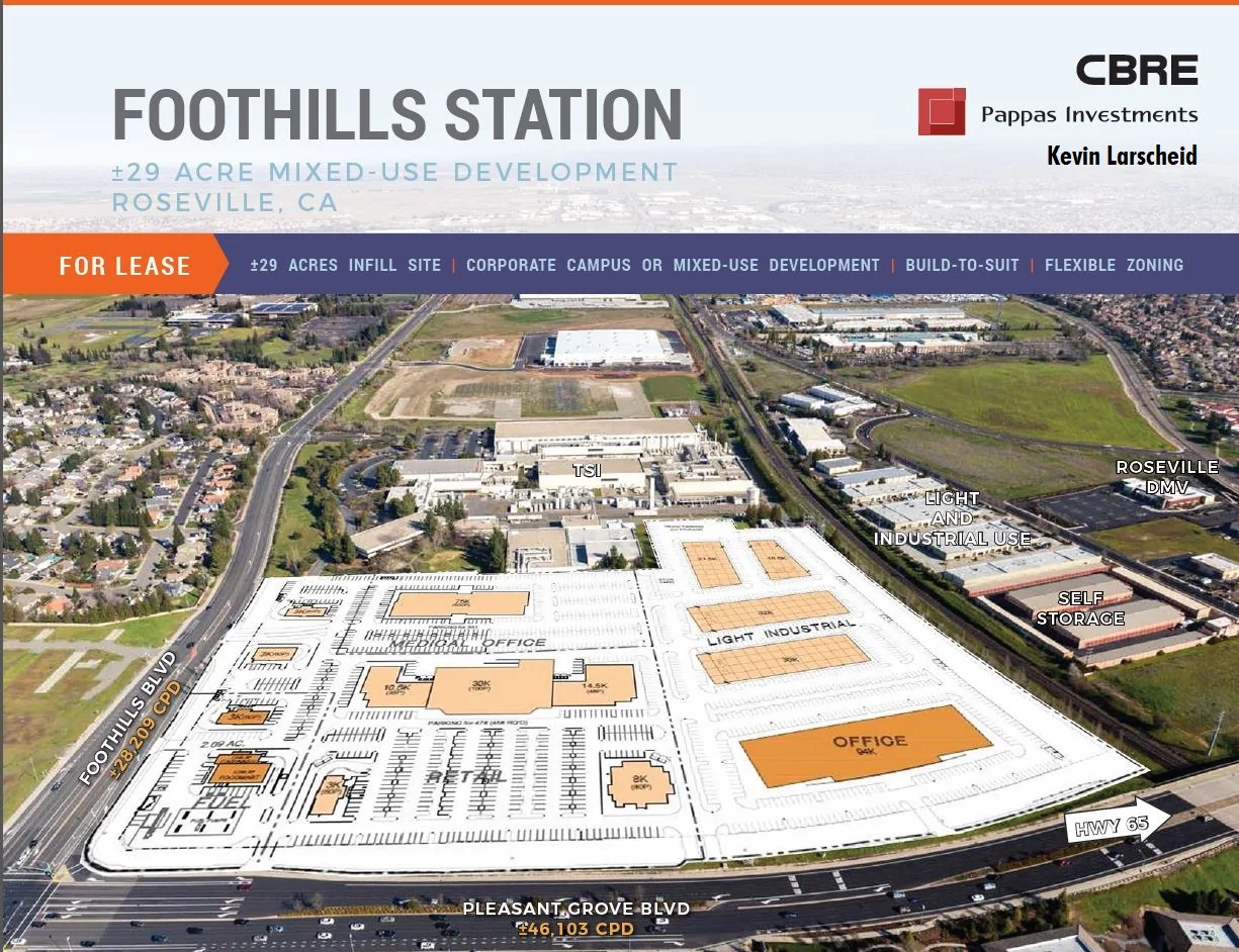 Foothills Station - land in Roseville, CA