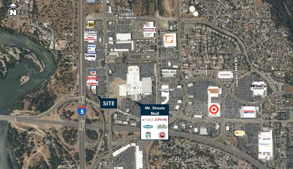 1340 Hilltop Drive - retail in Redding, CA