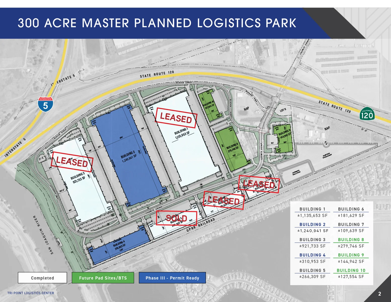 Tripoint Logistics Center — Lease in Lathrop, CA, photo 2 of 2