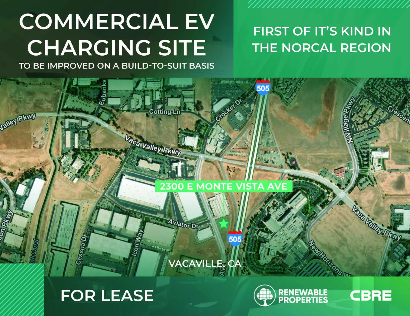 Commercial EV Charging Site — Lease in Vacaville, CA, photo 1 of 1