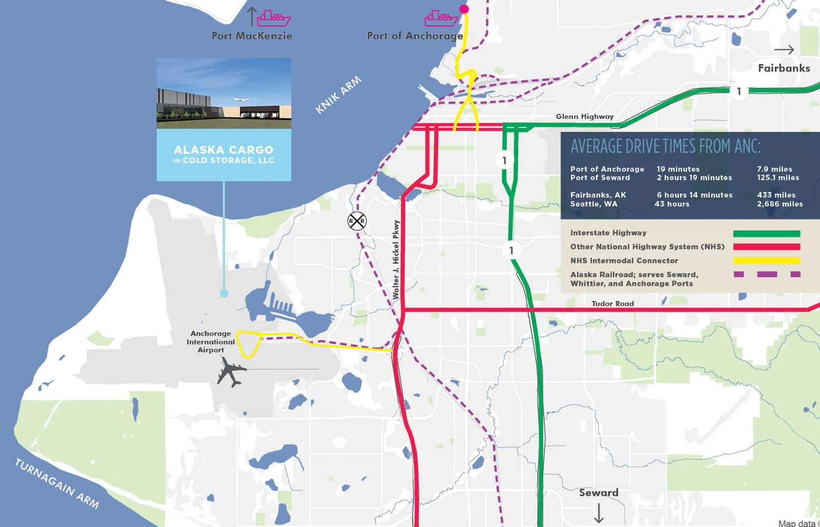 Alaska Cargo and Cold Storage — Lease in Anchorage, AK, photo 3 of 4