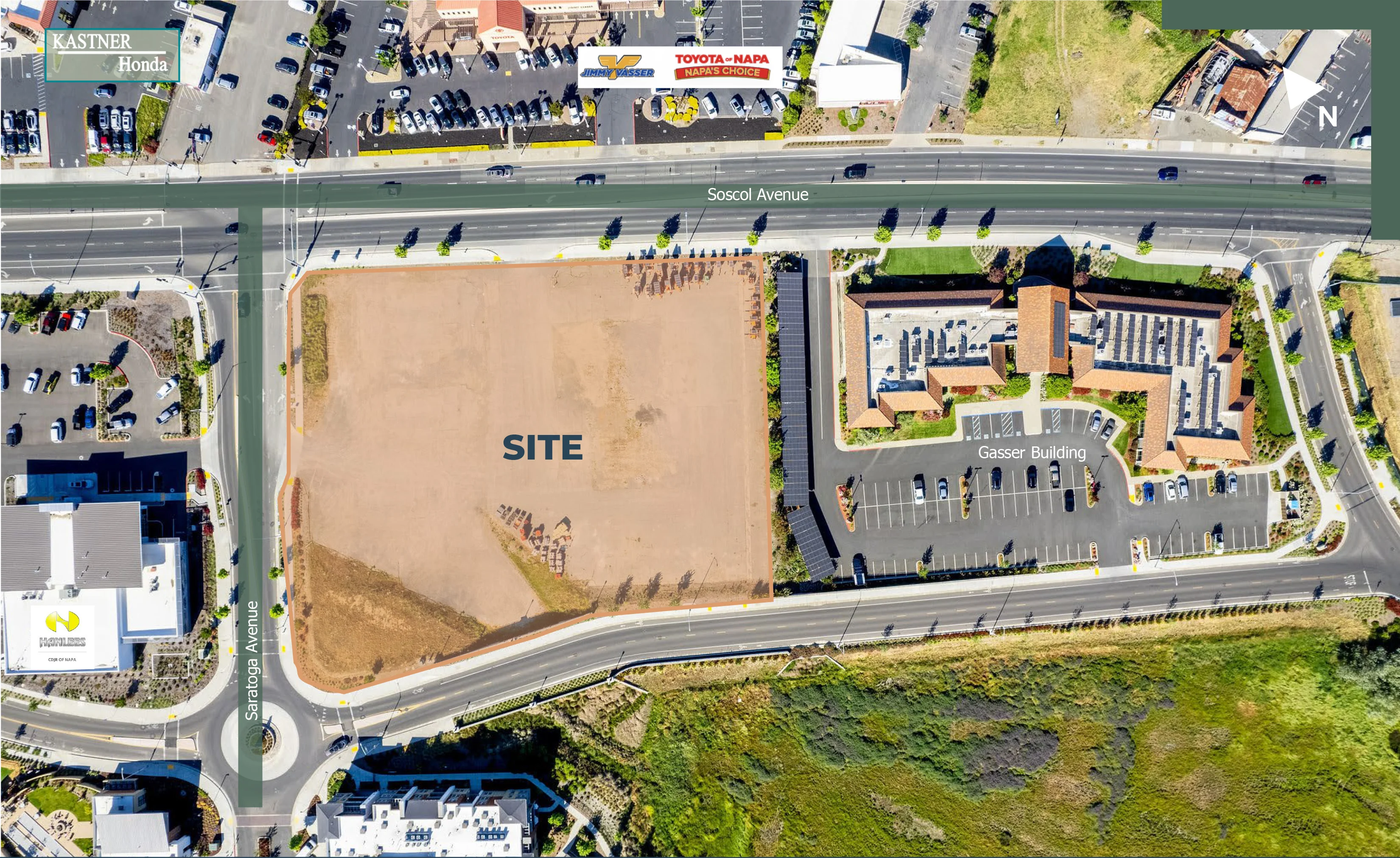 Ground Lease | 459 Soscol Ave — Lease in Napa, CA, photo 1 of 2