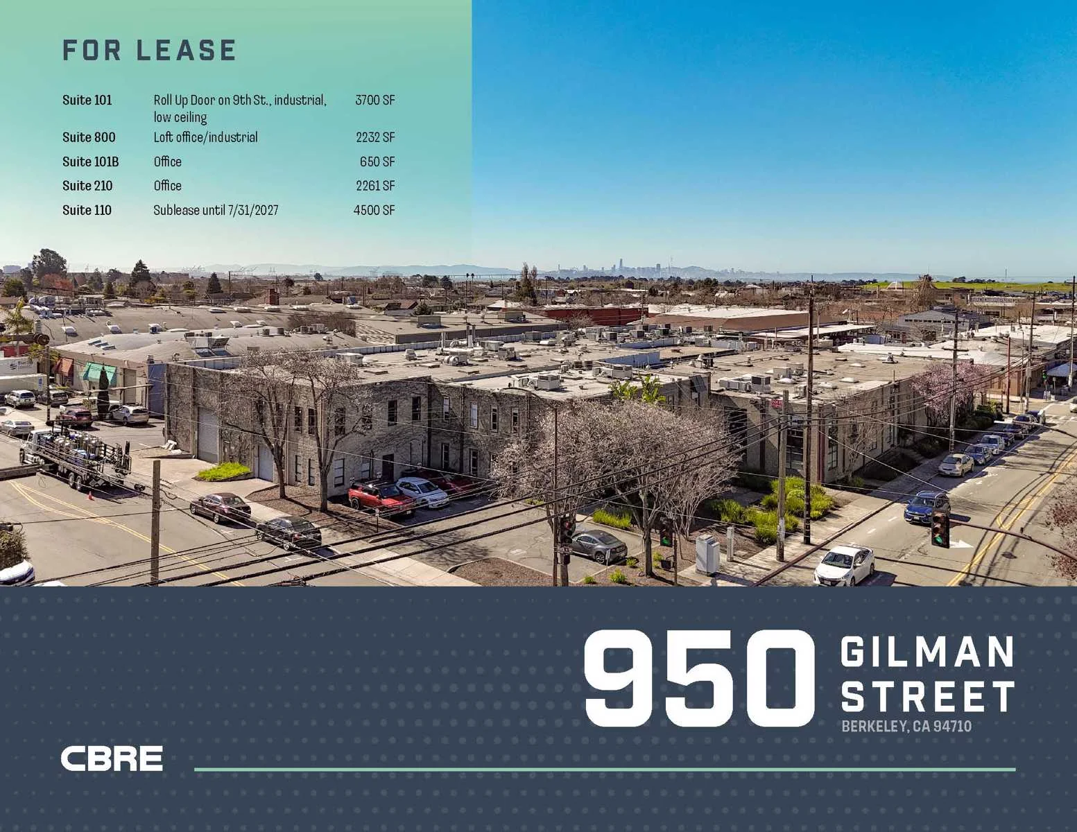 950 Gilman Street, Berkeley — Lease in Berkeley, CA, photo 1 of 1