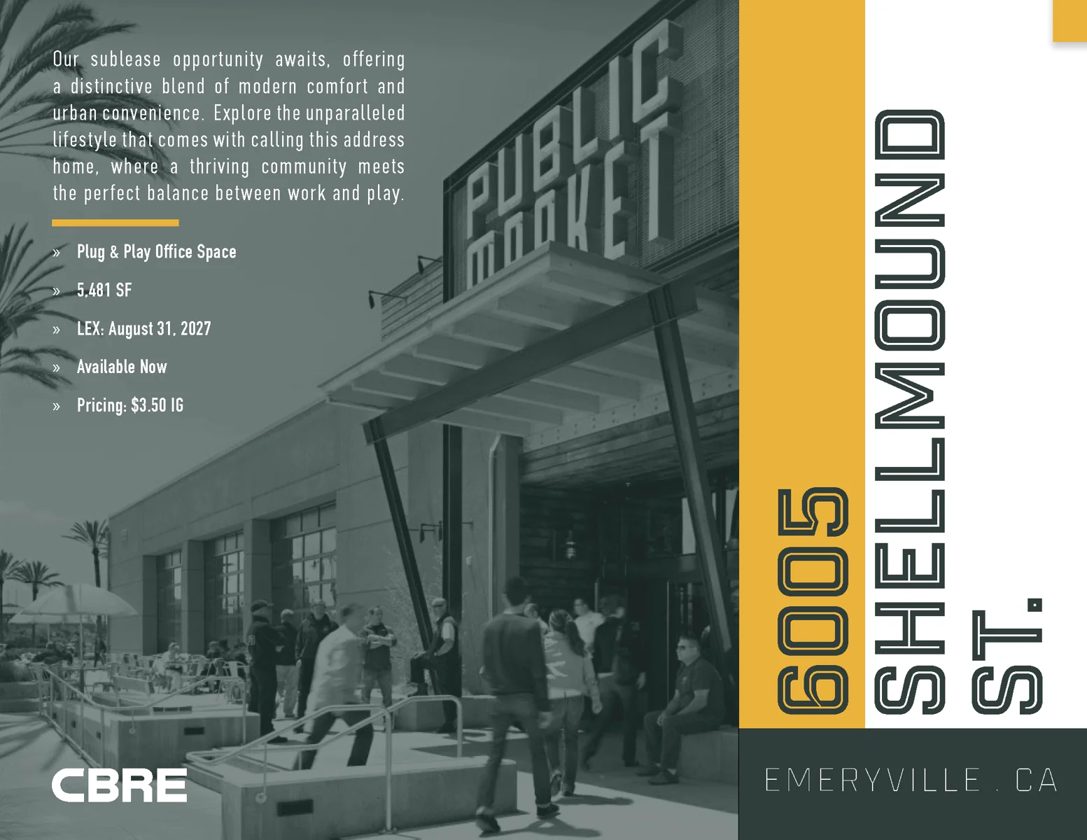 6005 Shellmound St - office in Emeryville, CA