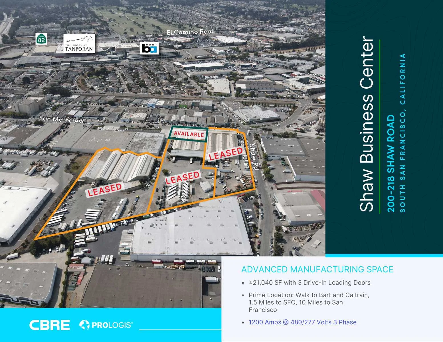 Shaw Business Center — Lease in South San Francisco, CA, photo 1 of 5