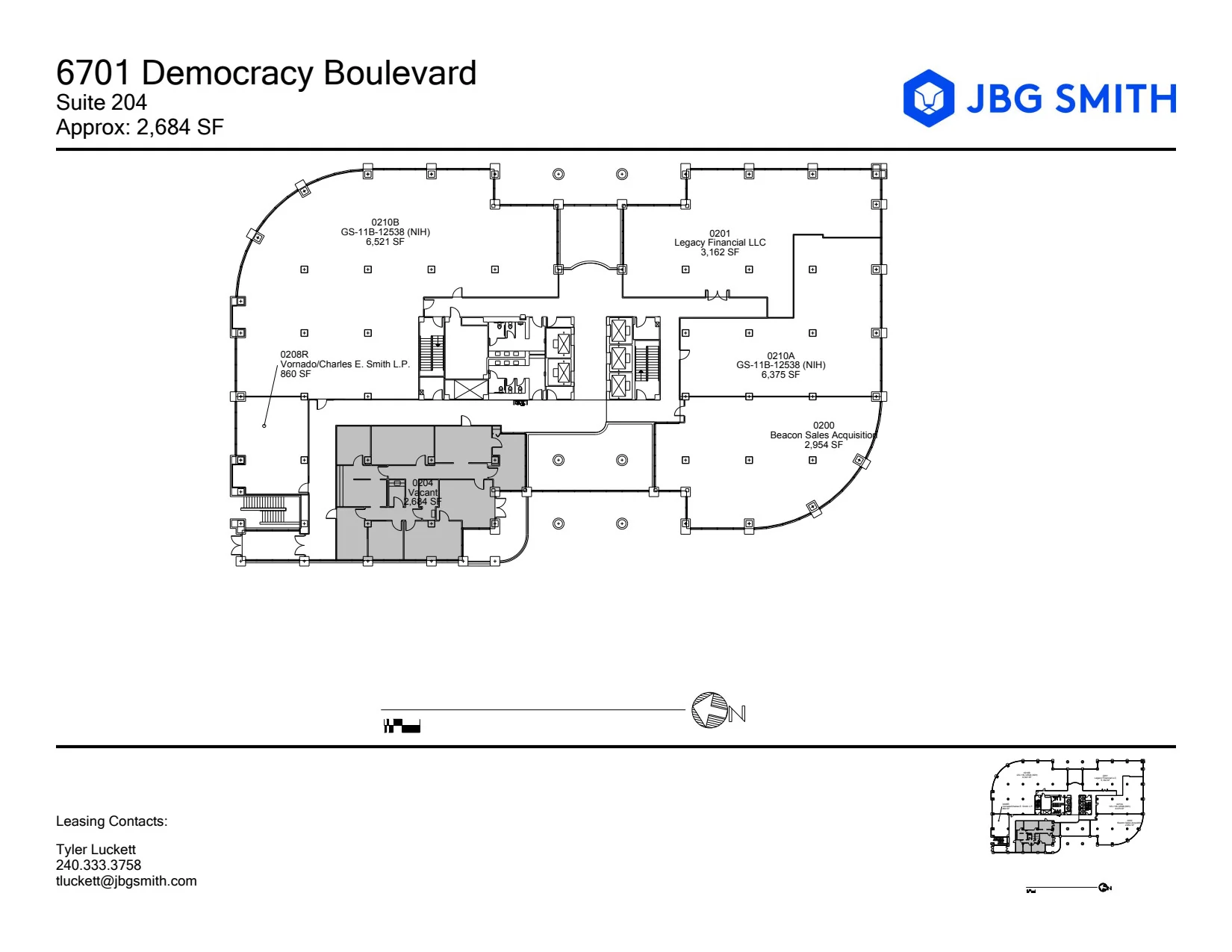 One Democracy Plaza — Lease in Bethesda, MD, photo 2 of 8