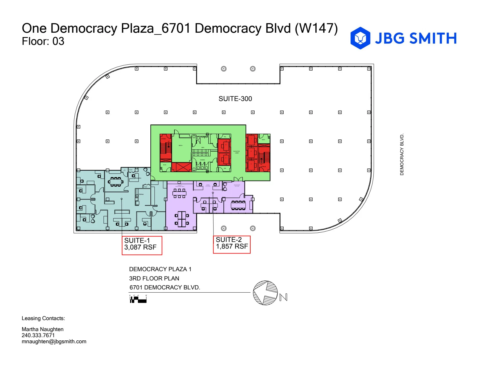 One Democracy Plaza — Lease in Bethesda, MD, photo 3 of 8