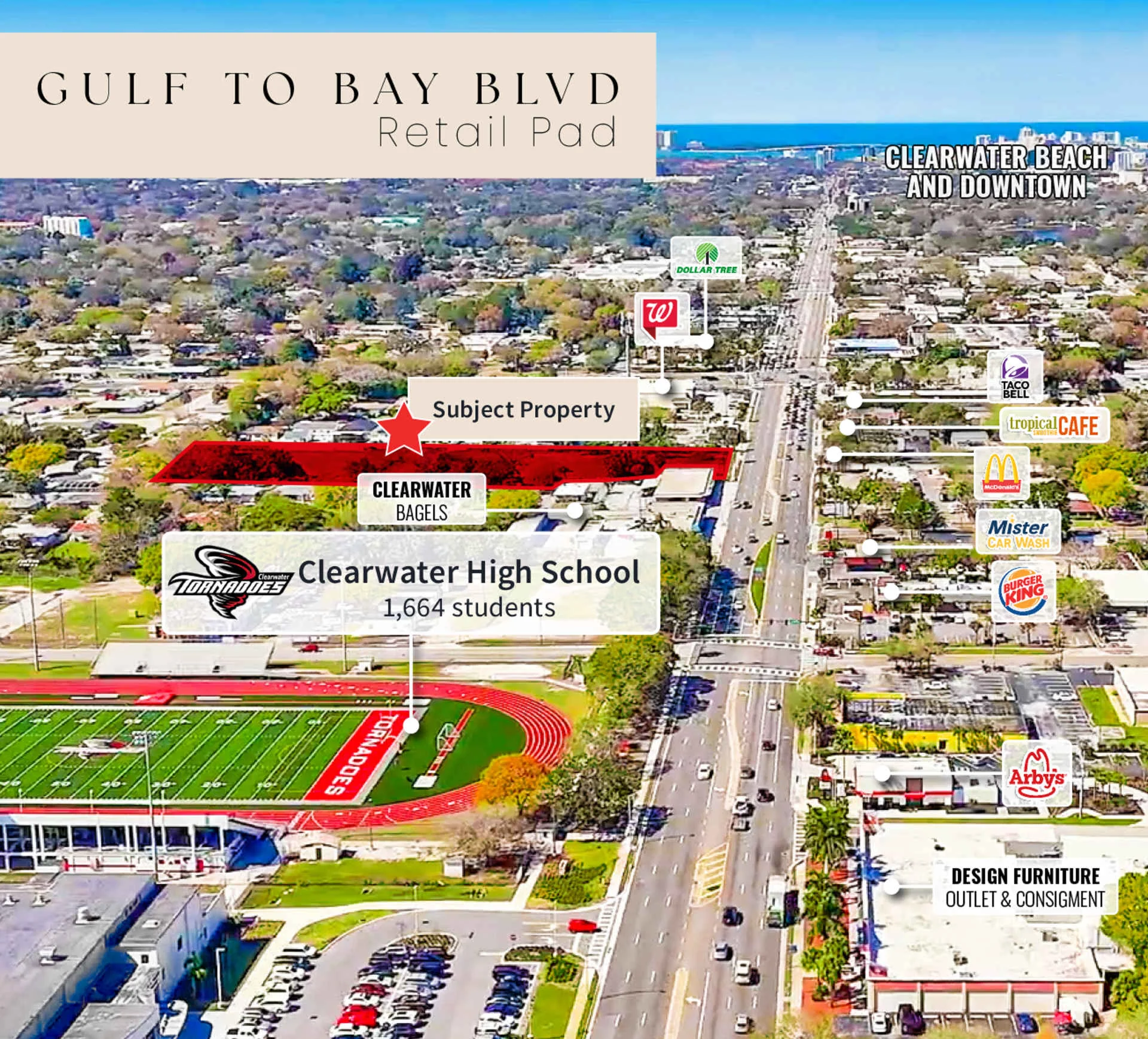 Gulf to Bay Retail Pad