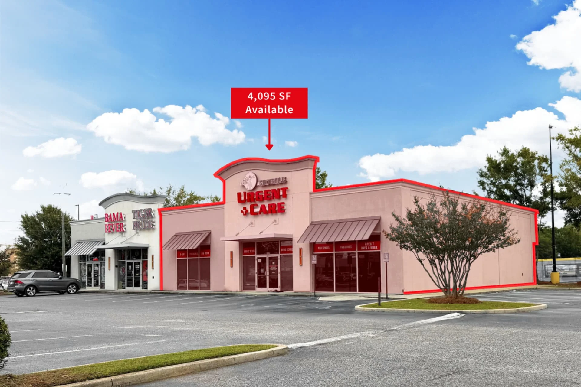 4,095 SF Endcap Available in Mobile, AL - photo 1 - Mobile, AL