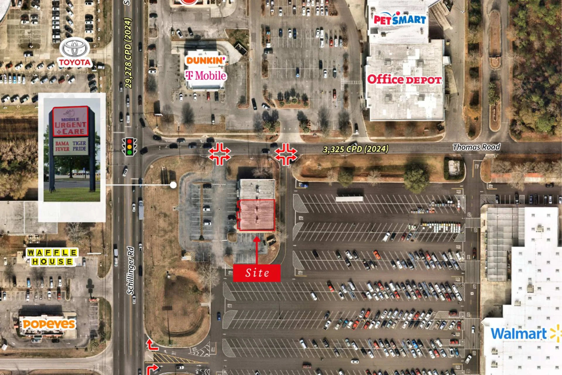4,095 SF Endcap Available in Mobile, AL - photo 2 - Mobile, AL