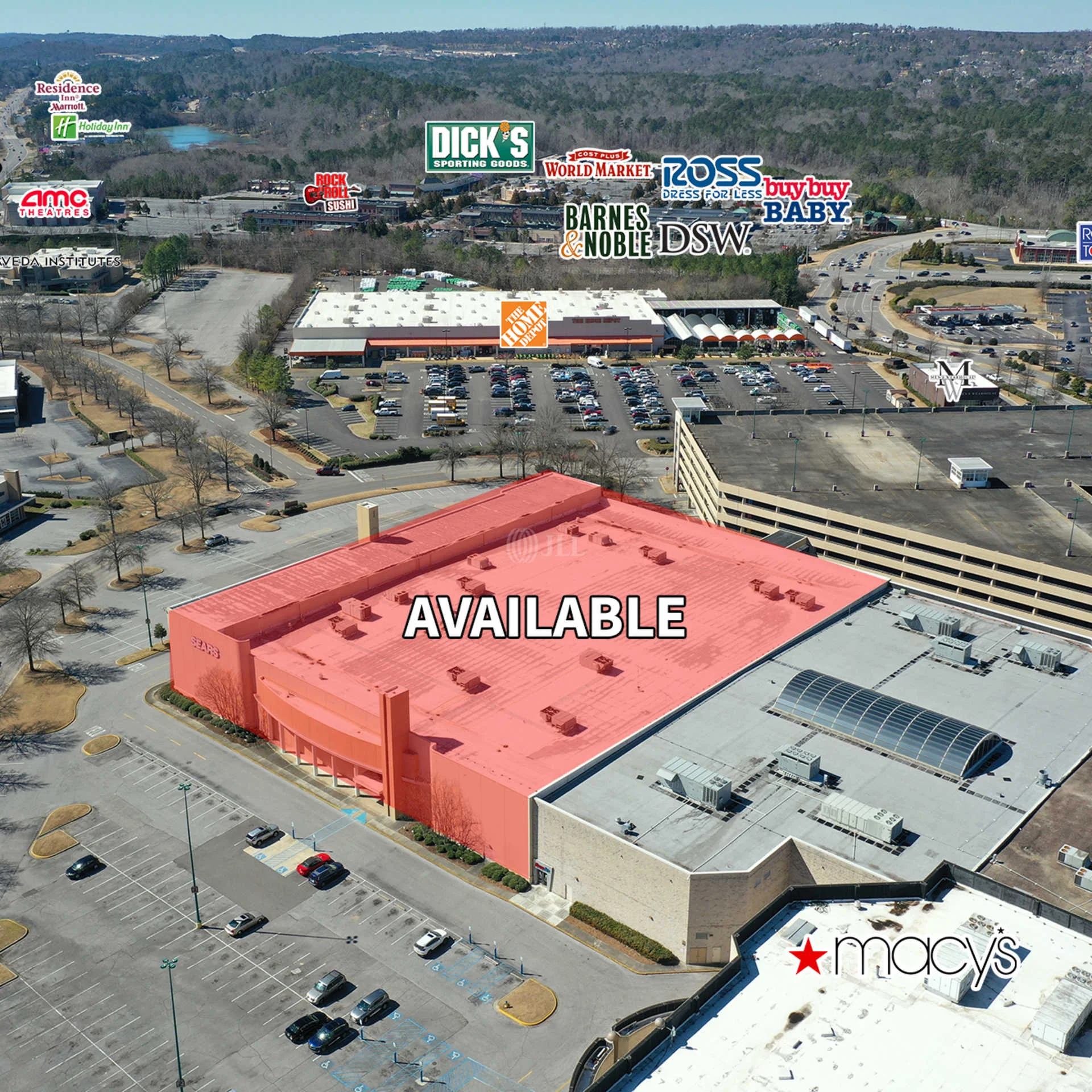 Former Sears — Lease in Hoover, AL, photo 2 of 4